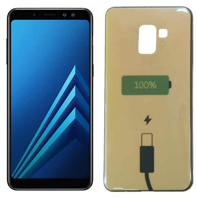 Чехол U-Like Picture series для Samsung A530 (A8 2018) Power 100%
