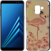 Чехол U-Like Picture series для Samsung A730 Galaxy A8 plus 2018 Flamingo