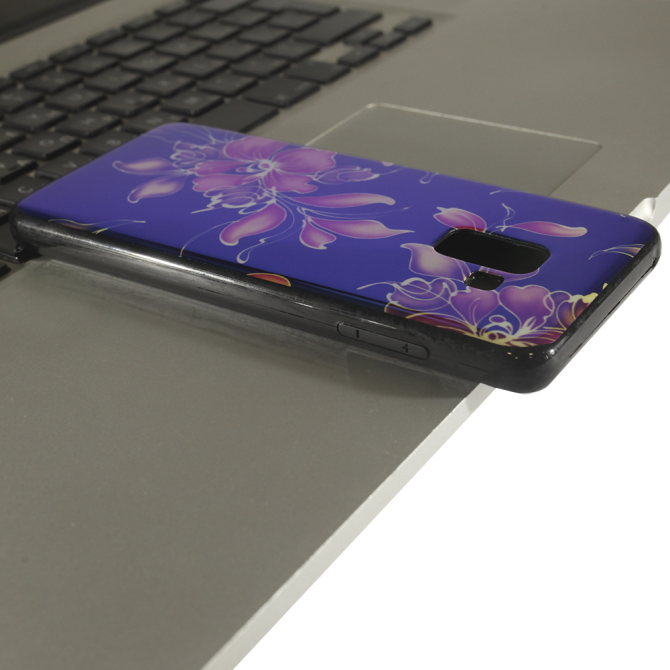 Чехол U-Like Picture series для Samsung A730 Galaxy A8 plus 2018 Flowers-3