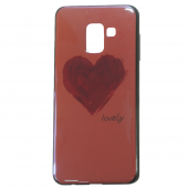 Чехол U-Like Picture series для Samsung A730 Galaxy A8 plus 2018 Heart Pink