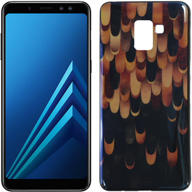 Чохол U-Like Picture series для Samsung A730 Galaxy A8 plus 2018 Вогні