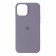 Оригинальный силиконовый чехол для iPhone 14 Lavander grey FULL