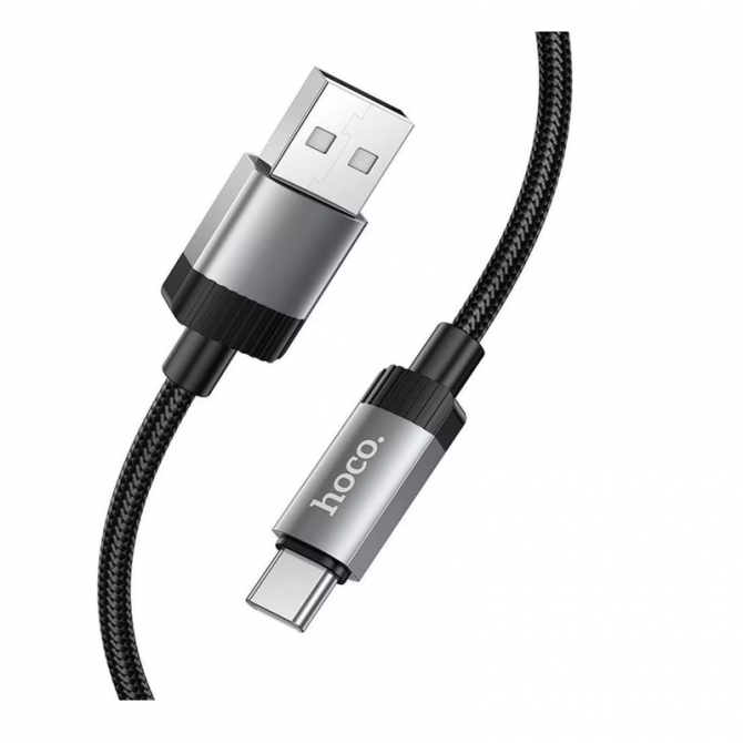 Кабель Hoco X117 Type-C Black 1m