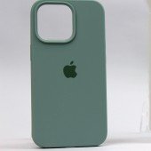 Оригинальный силиконовый чехол для iPhone 13 Pro Max Пастельно Зеленый FULL Оригинальный силиконовый чехол для iPhone 13 Pro Max Пастельно Зеленый FULL