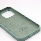Оригинальный силиконовый чехол для iPhone 13 Pro Max Пастельно Зеленый FULL Оригинальный силиконовый чехол для iPhone 13 Pro Max Пастельно Зеленый FULL