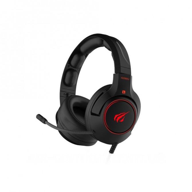 Наушники HAVIT HV-H2260U GAMING Чёрный/красный