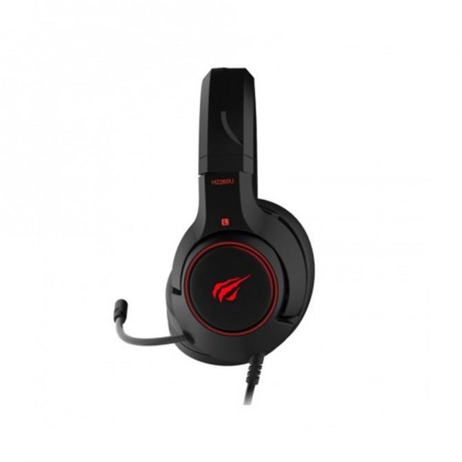 Наушники HAVIT HV-H2260U GAMING Чёрный/красный-1