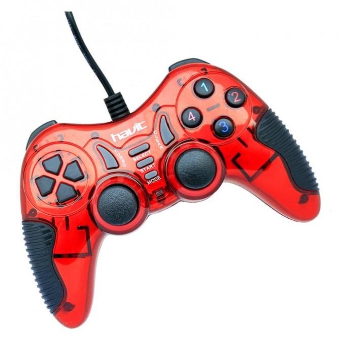 Геймпад Havit HV-G85 USB+PS2+PS3 Красный-2