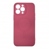 Чохол Monro series з MagSafe для iPhone 11 Pro Burgundy Чохол Monro series з MagSafe для iPhone 11 Pro Burgundy