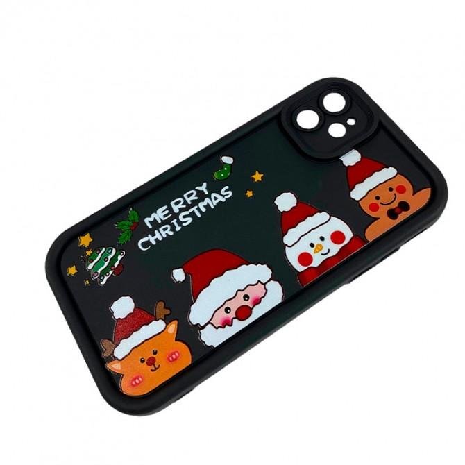 Чехол TPU Merry Christmas iPhone 11 Black-2