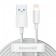 USB Cable Baseus Simple Wisdom Data Cable Kit Lightning (2PCS/Set) (TZCALZJ-02) White 1.5m