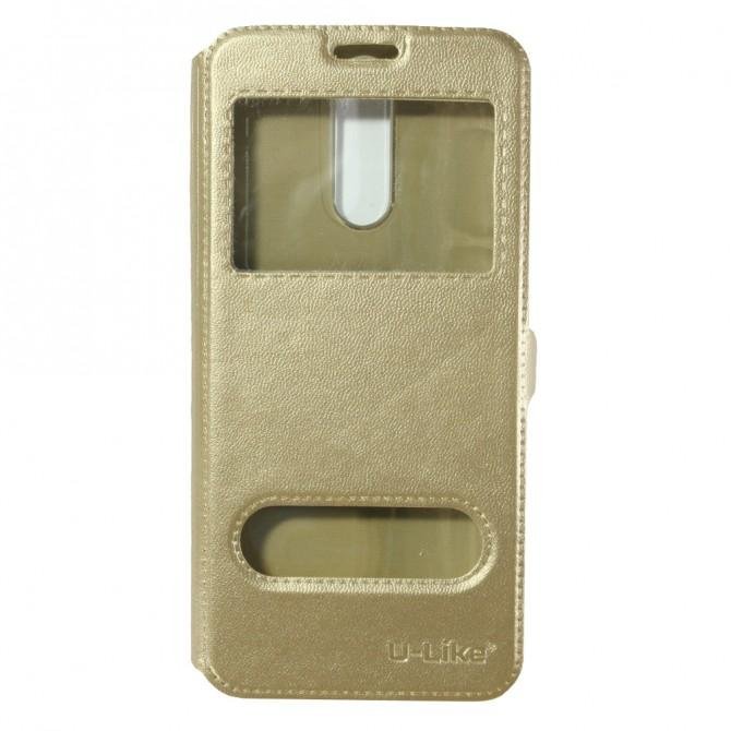 Чехол книжка U-Like Simple для Huawei Mate 10 Lite/Nova 2i Gold-1