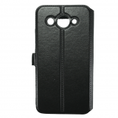 Чехол книжка U-Like Simple для Huawei Y3 2017 Чёрный