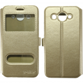 Чехол книжка U-Like Simple для Huawei Y3 2017 Gold