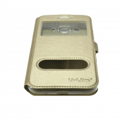 Чехол книжка U-Like Simple для Huawei Y3 2017 Gold