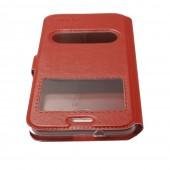 Чехол книжка U-Like Simple для Huawei Y3 2017 Red