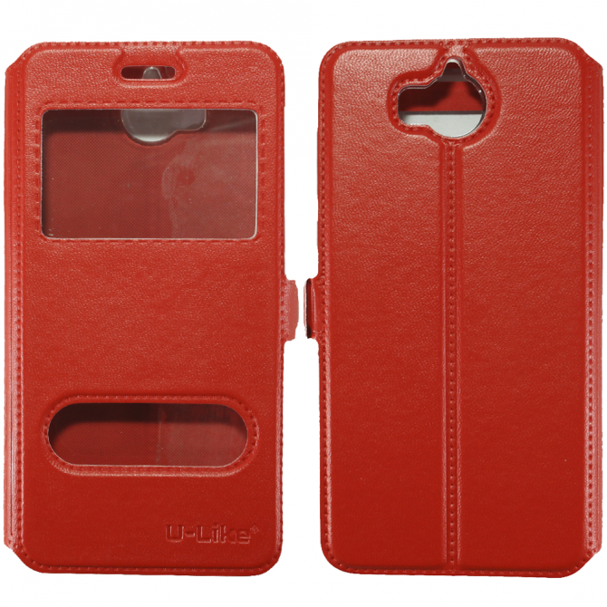 Чохол книжка U-Like Simple для Huawei Y5 2017 Червоний