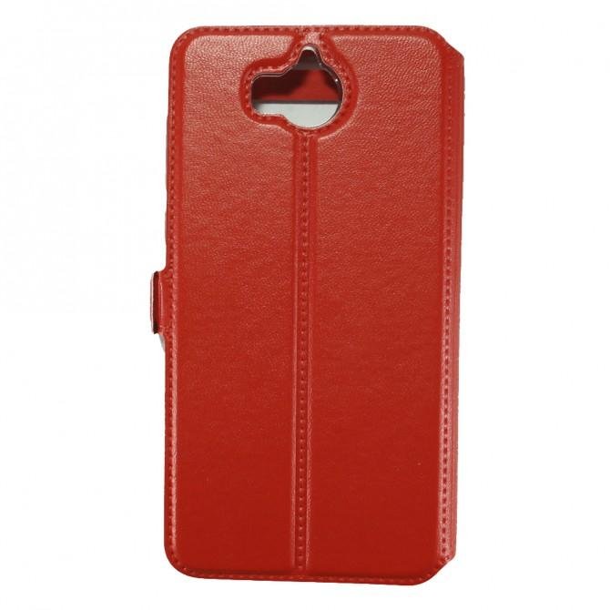 Чохол книжка U-Like Simple для Huawei Y5 2017 Червоний-2