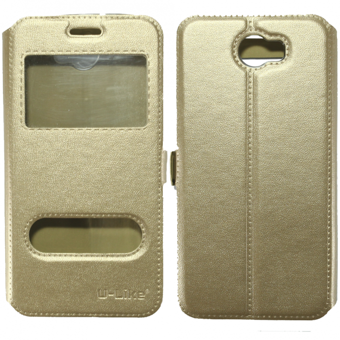 Чохол книжка U-Like Simple для Huawei Y5 II Золотий