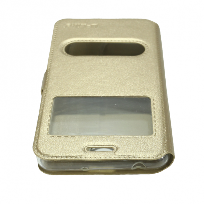 Чохол книжка U-Like Simple для Huawei Y5 II Золотий-4