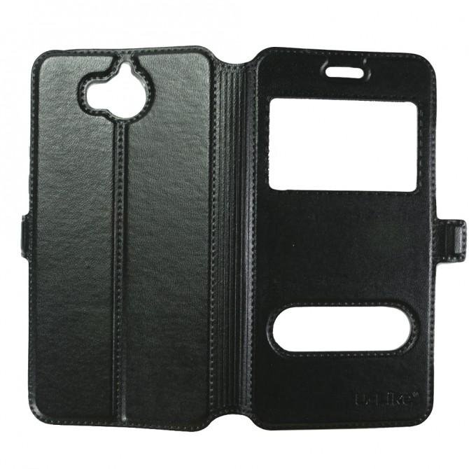 Чохол книжка U-Like Simple для Huawei Y6 Pro Чорний-6