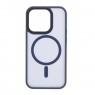 Чехол Pjur with Magsafe for iPhone 15 Dark Blue