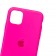 Оригінальний силіконовий чохол для iPhone 12 Pro Max Яскраво Рожевий FULL
