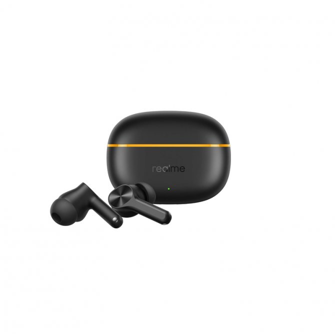 Наушники Bluetooth Headset Realme Buds T200 Lite Volt Black (EU)-3