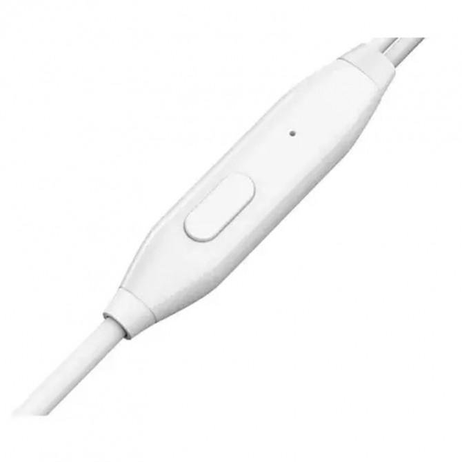 Наушники Langsdom M19 with mic White-1