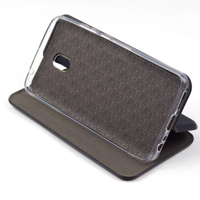 Чехол книжка U-Like Best для Xiaomi Redmi 8a Чёрный-3