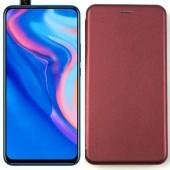 Чохол книжка U-Like Best для Huawei P Smart Z Темно Вишневий