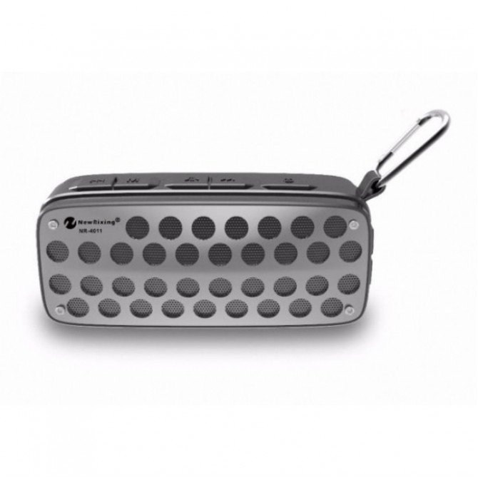Портативна колонка NewRixing NR4011 GRID Grey