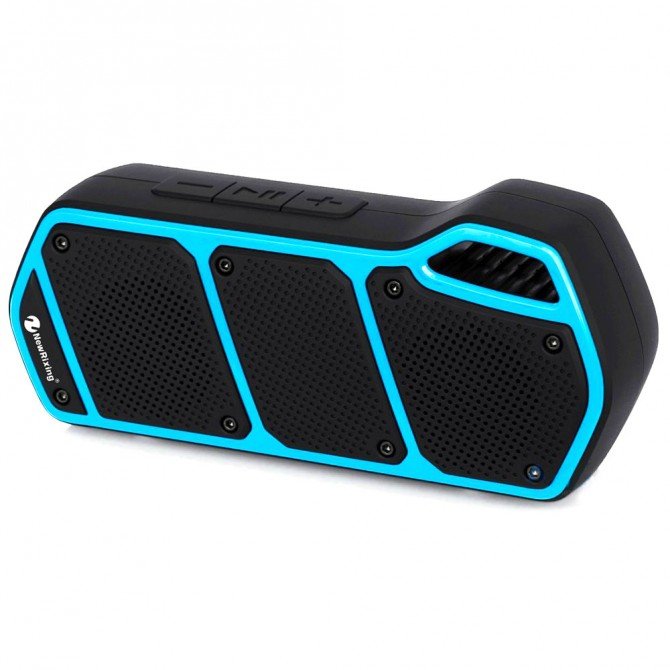 Портативна колонка NewRixing NR5011FM Black-Blue-1