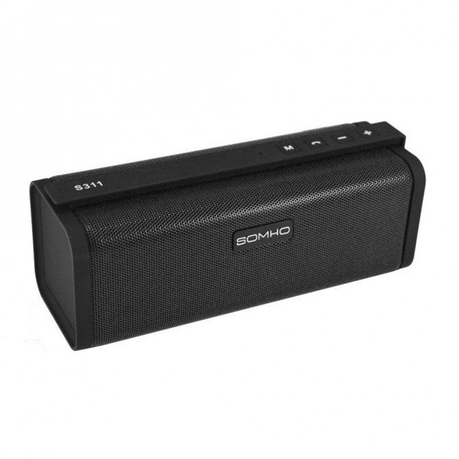 Портативна колонка SOMHO S311 Black-1