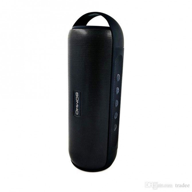 Портативна колонка SOMHO S327 Black-2