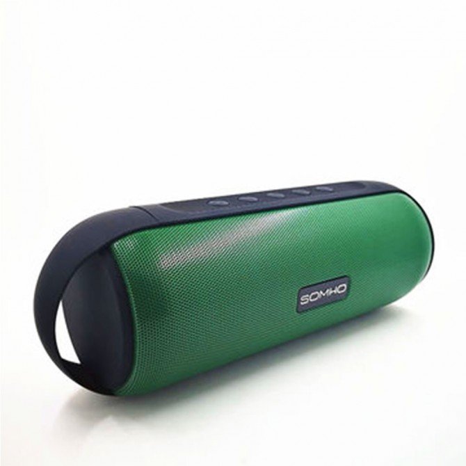 Портативна колонка SOMHO S327 Green-2