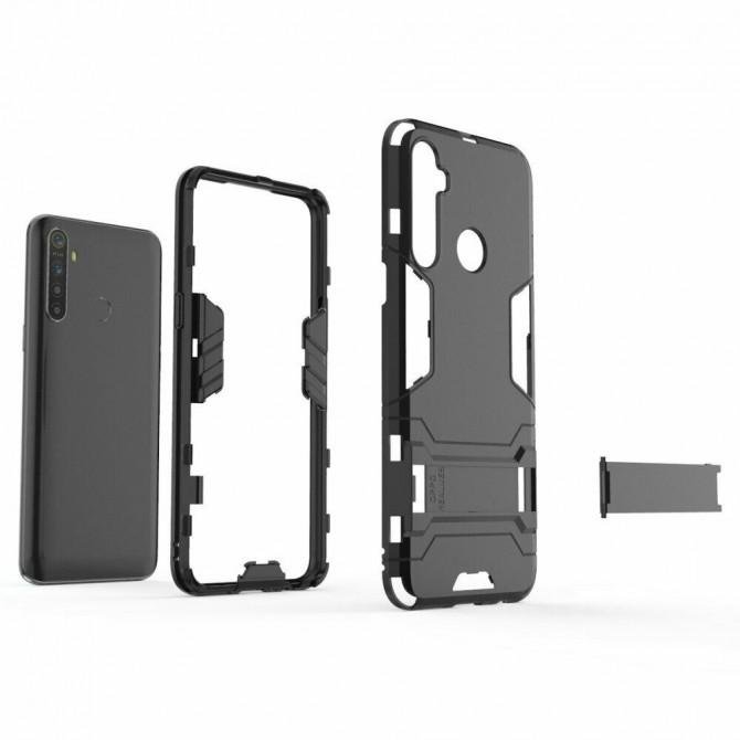 Чехол HONOR Hard Defence Series для Realme 6 Чёрный-3