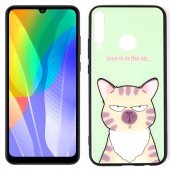 Чехол Joke series для Huawei Y6P  Love is in the air... Чехол Joke series для Huawei Y6P  Love is in the air...