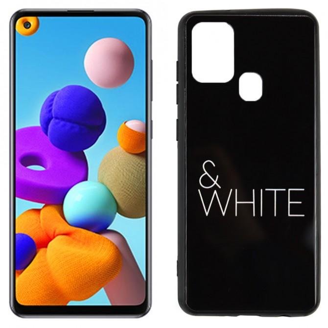 Чохол Joke series для Samsung A217 Galaxy A21S Black&White