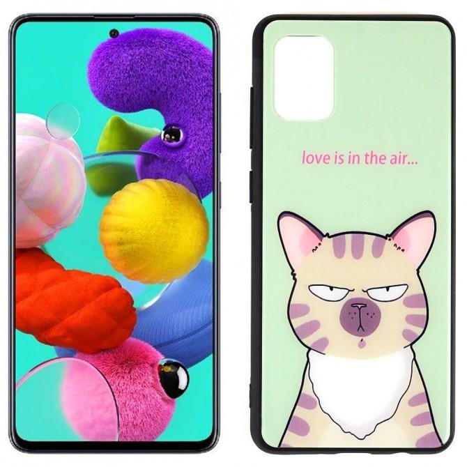 Чехол Joke series для Samsung A515 Galaxy A51 Love is in the air...