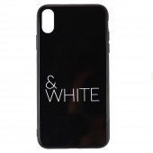 Чохол Joke series для iPhone Xs Max Black&White Чохол Joke series для iPhone Xs Max Black&White