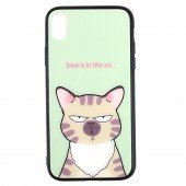 Чехол Joke series для iPhone Xs Max Love is in the air... Чехол Joke series для iPhone Xs Max Love is in the air...