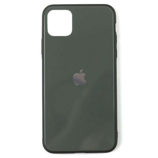 Чохол U-Like Glossy Logo series для iPhone 11 Pro Pine Green-1