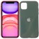Чехол U-like Glossy Logo series для iPhone 11 Pine Green