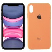 Чехол U-Like Glossy Logo series для iPhone Xr Peach Чехол U-Like Glossy Logo series для iPhone Xr Peach