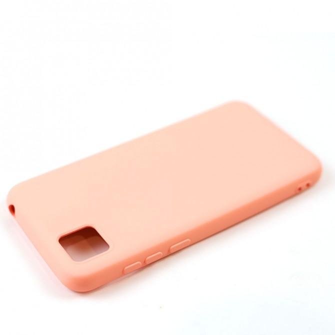 Чехол силиконовый для Huawei Y5P Розовый FULL-3