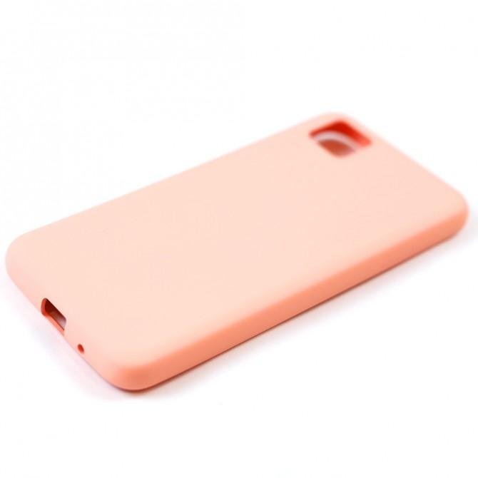 Чехол силиконовый для Huawei Y5P Розовый FULL-4