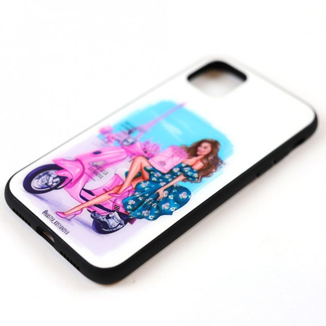Чохол U-Like Girls series для iPhone 11 Pro Paris&Love-4