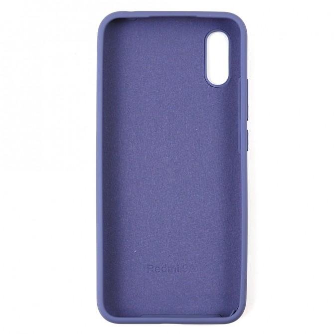 Чехол силиконовый для Xiaomi Redmi 9a Светло серый FULL-2