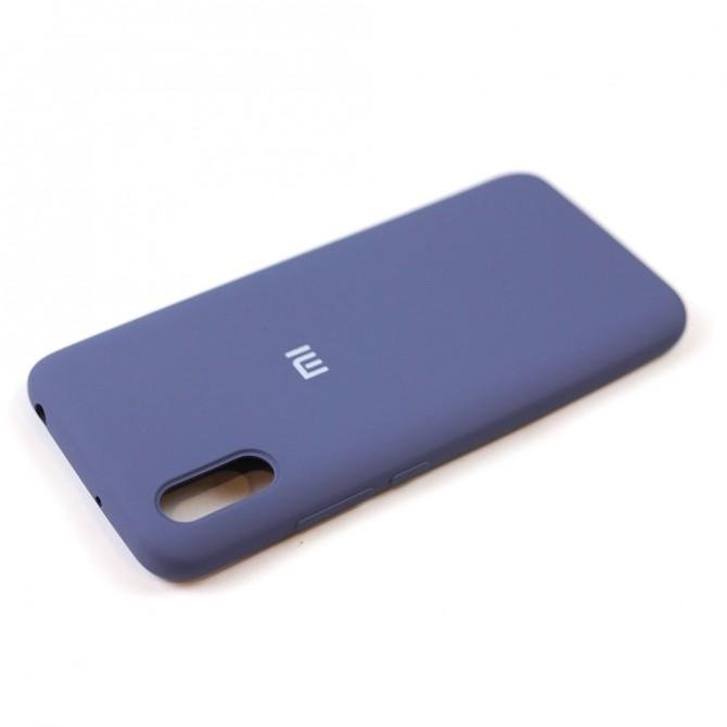 Чехол силиконовый для Xiaomi Redmi 9a Светло серый FULL-3
